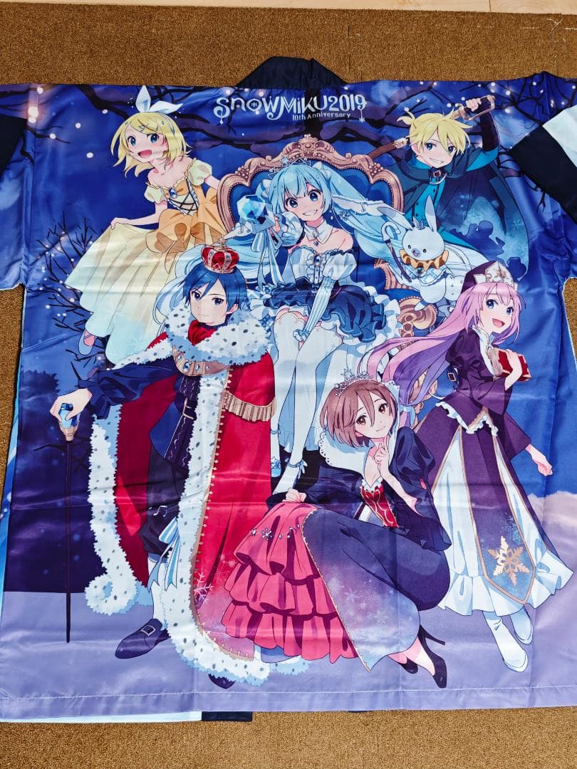  MIKU 雪ミク 2019 フルグラフィックLIVEハッピ 法被