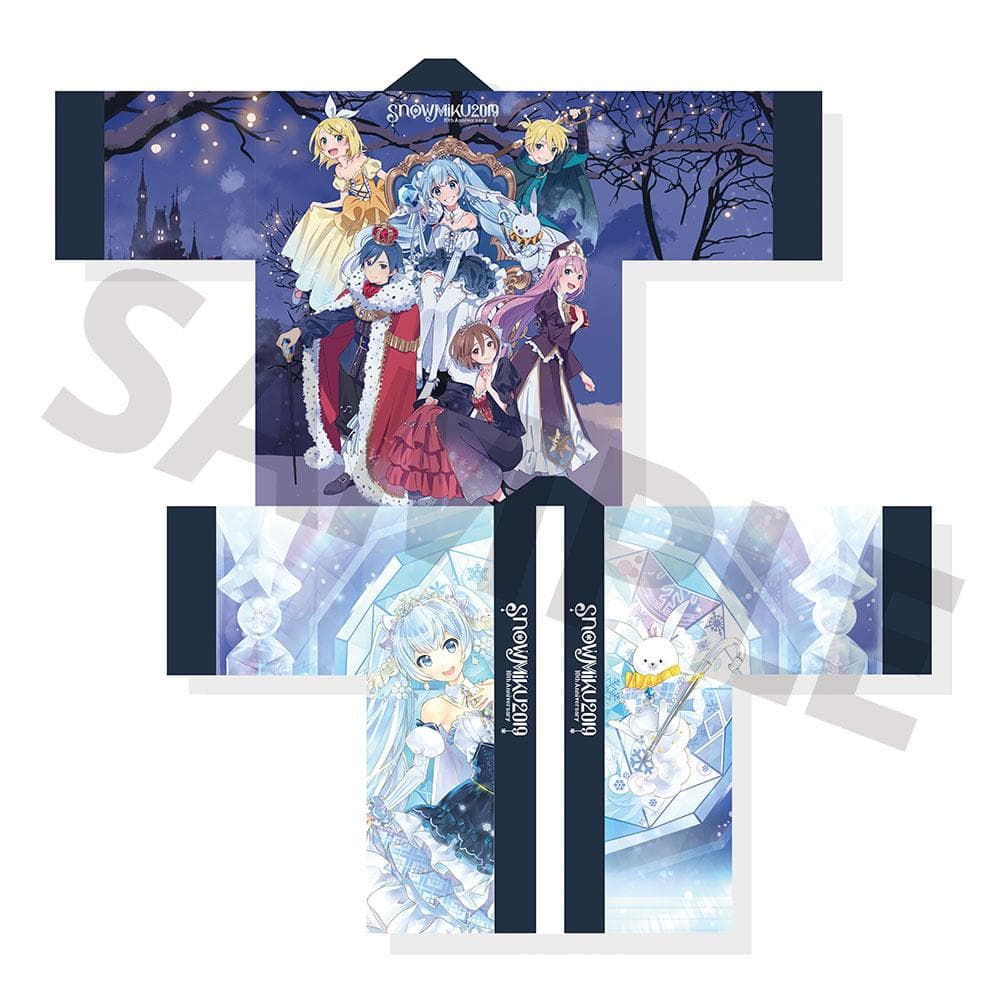  MIKU 雪ミク 2019 フルグラフィックLIVEハッピ 法被