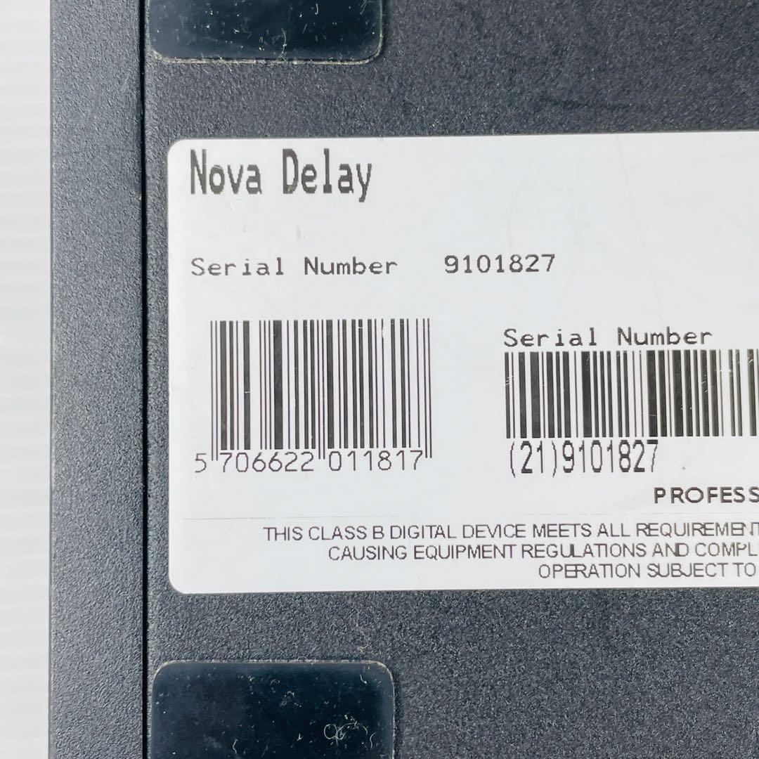 動作品　t.c. electronic ND-1 NOVA DELAY