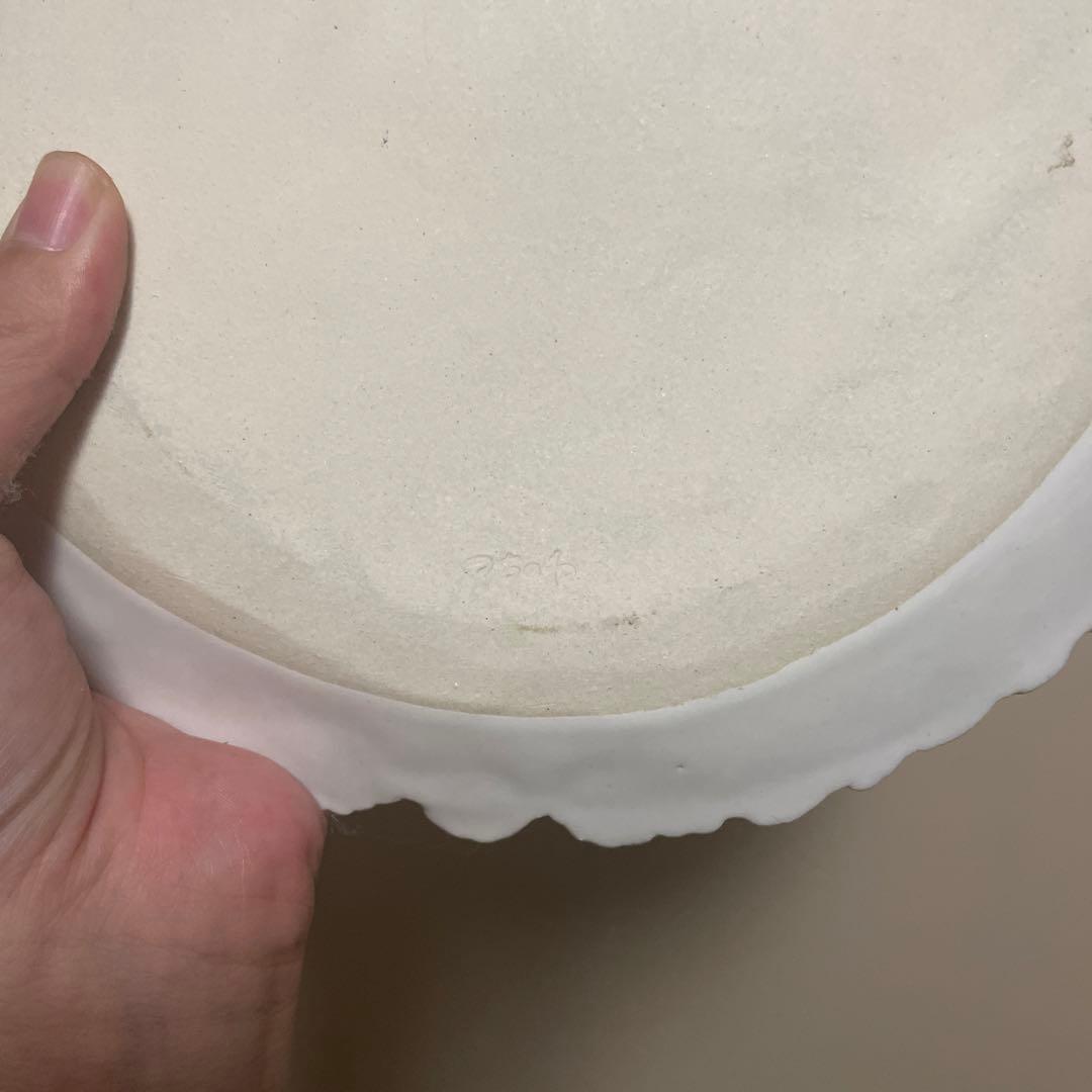a*i様 つちのわ　陶器　お皿　24cm