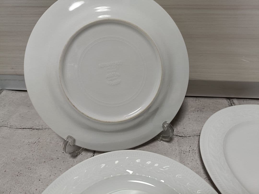 ベルナルド 3枚　Louvre (ルーブル）BERNARDAUD 21cm