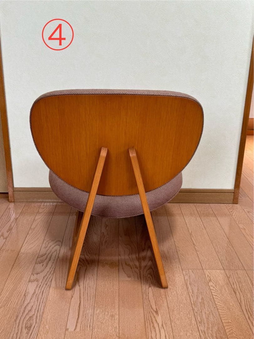 天童木工　低座椅子　5脚セット