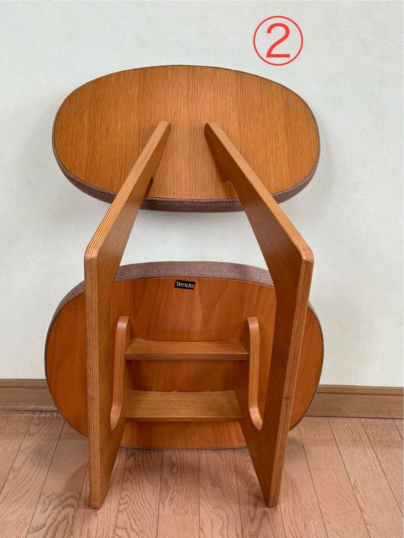 天童木工　低座椅子　5脚セット