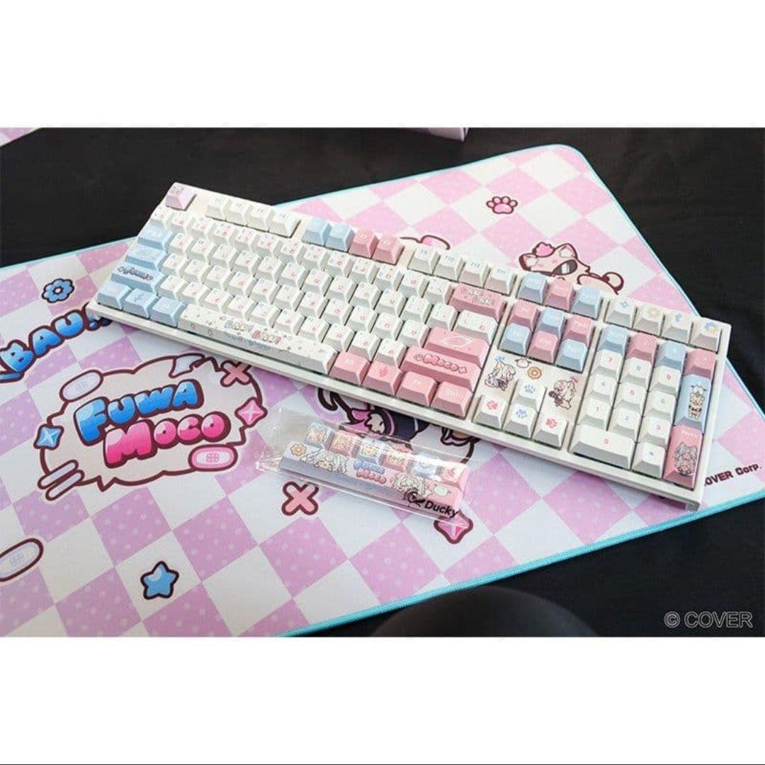 フワモコ　fuwamoco 世界限定1000セット キーボード マット