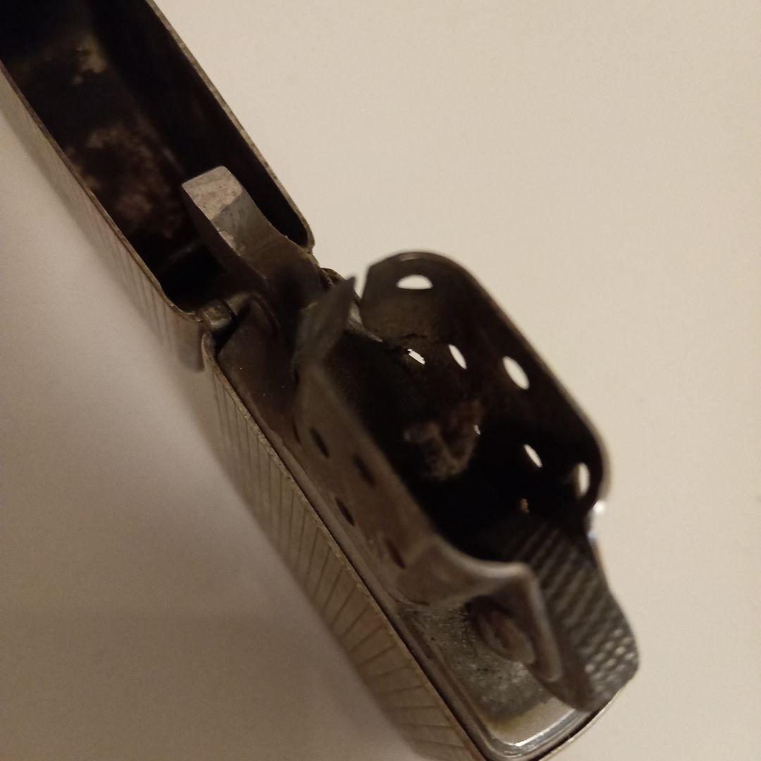 斜めZIPPOヴィンテージジッポ スターリングシルバー