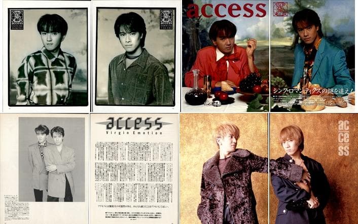 access アクセス 雑誌 切り抜き 350P デビュー～／浅倉大介 貴水博之