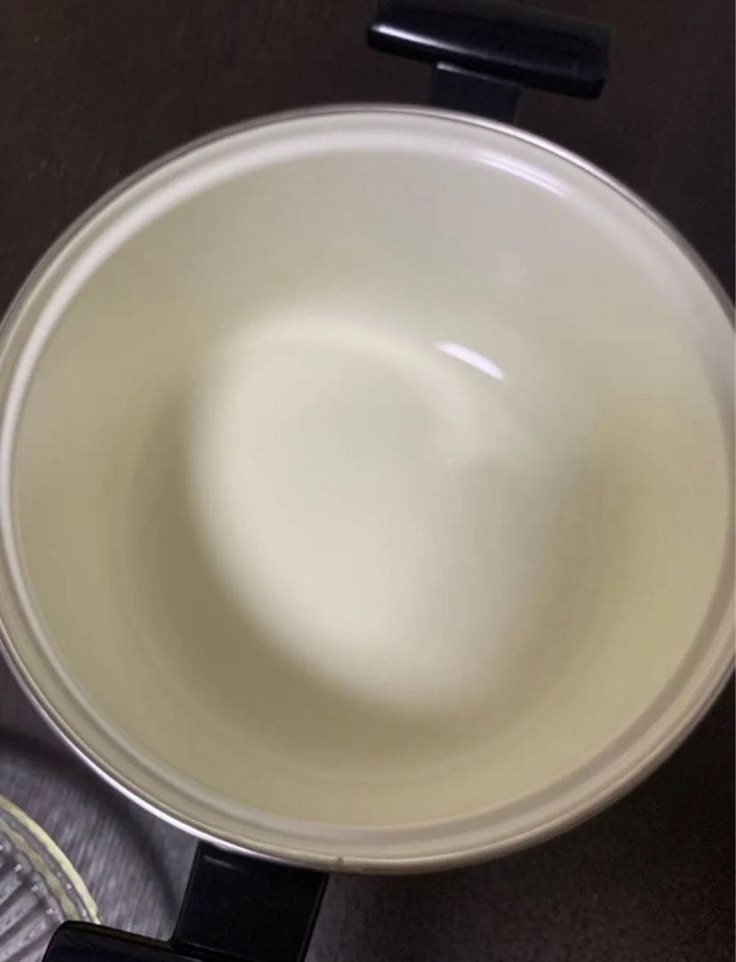 未使用　エヴェレスト　ホーロー　両手鍋　ENAMELWEAR　蓋ガラス　20cm