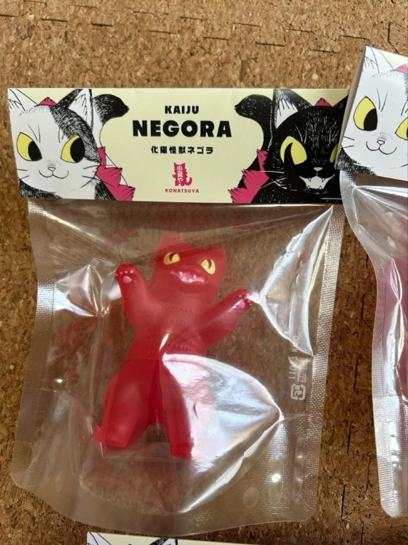 小夏屋 ネゴラ カラーパレットシリーズ マット 7種セット ソフビ 新品