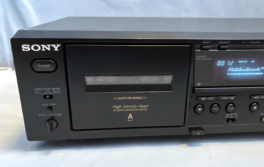 【動作OK！！】ダブルカセットデッキ　SONY　ソニー　TC-WE475　③