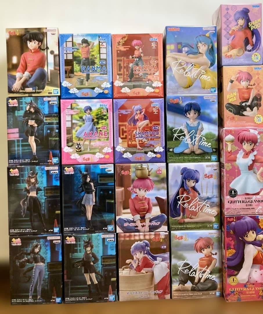 フィギュア セット　まとめ売り　らんま　ウマ娘　など 全25体セット