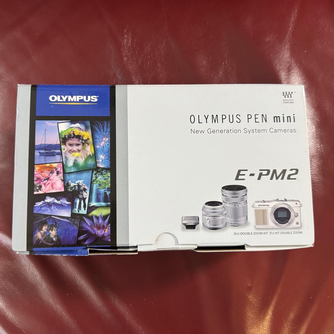 OLYMPUS PEN mini E-PM2 ダブルズームキット 一眼レフ