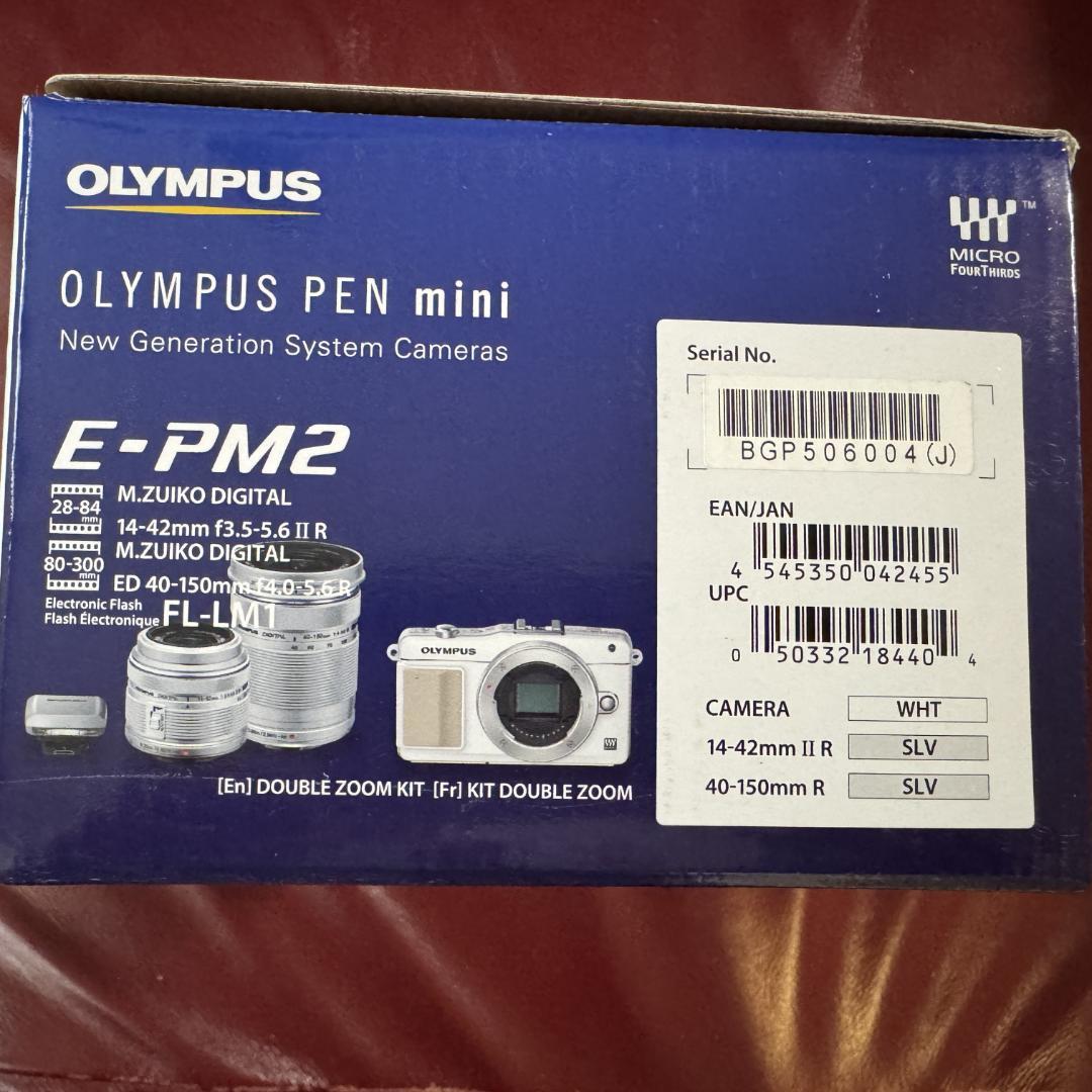 OLYMPUS PEN mini E-PM2 ダブルズームキット 一眼レフ