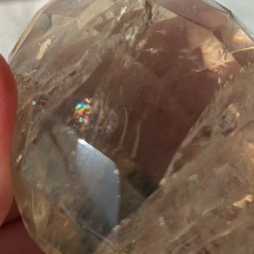 ✧レア ブラジルバイーア産 スモーキーレムリアン ファセットカット✧