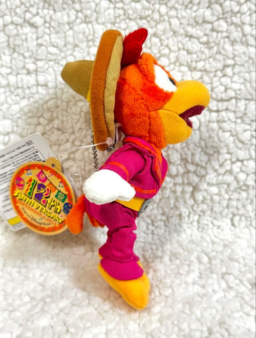 東京ディズニーシー 12周年　ぬいぐるみバッジ　【 ホセ　パンチート 】 TDS