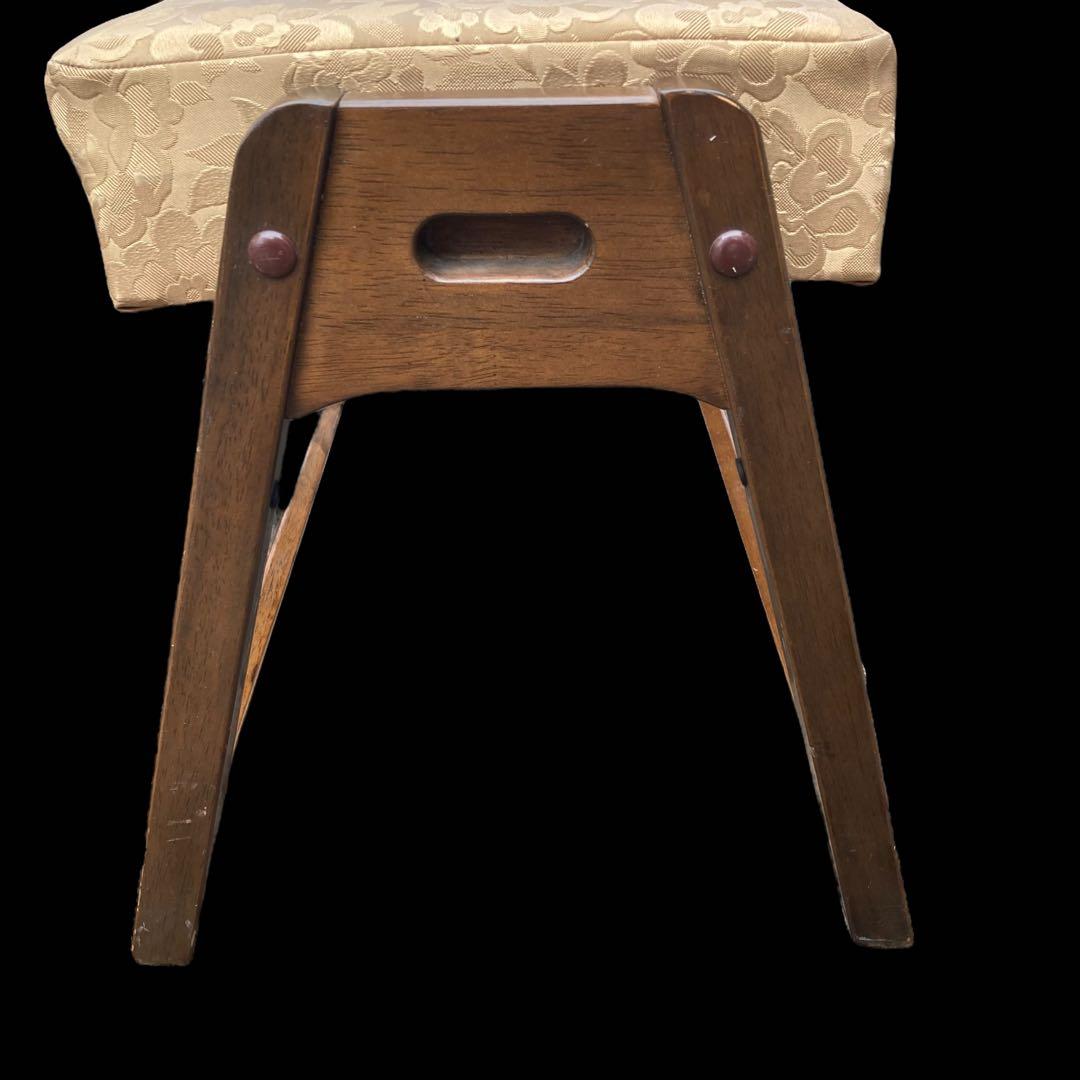 送料無料　寺院　葬祭会館　長椅子　　3人掛け 4脚セット　花柄　法事　お寺　椅子