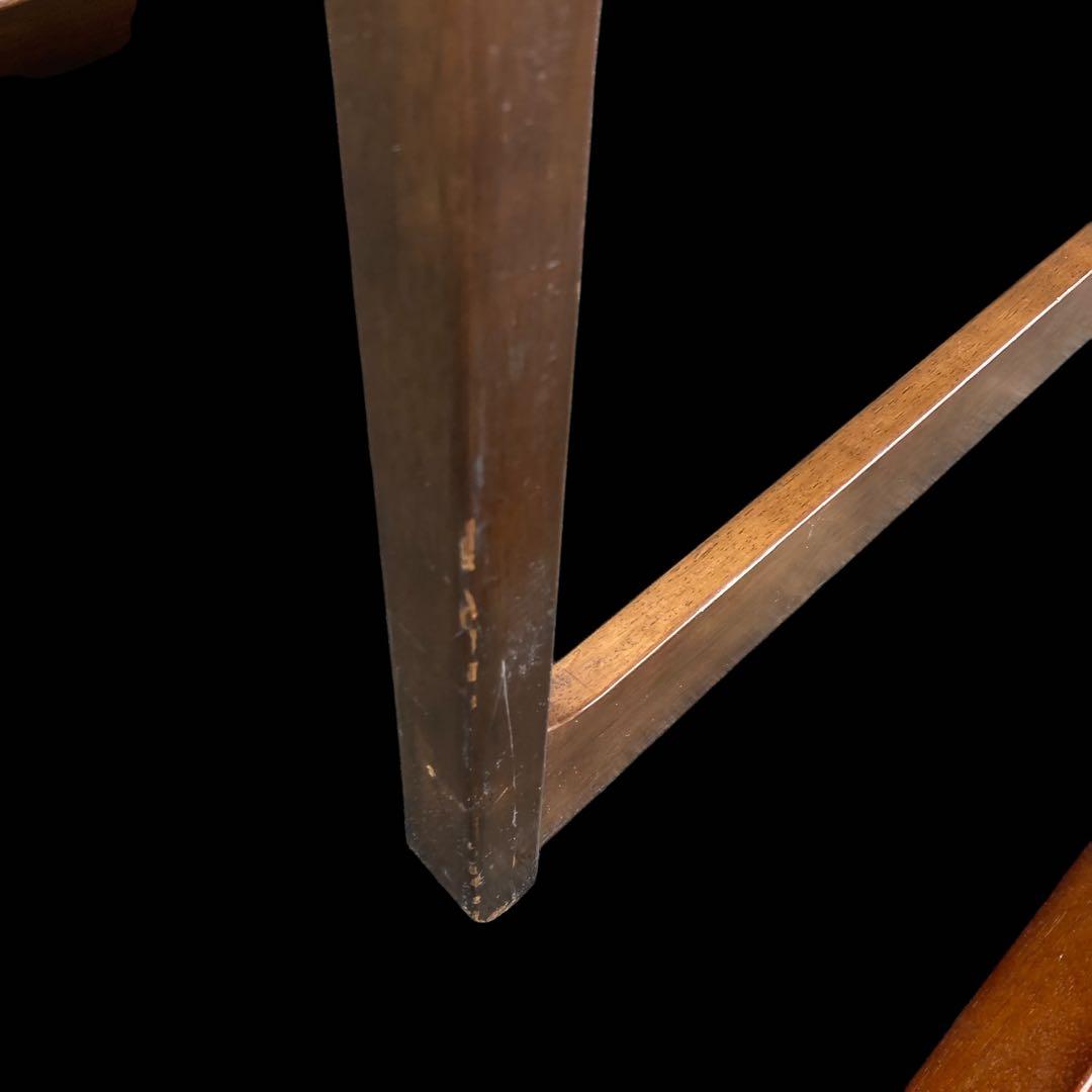 送料無料　寺院　葬祭会館　長椅子　　3人掛け 4脚セット　花柄　法事　お寺　椅子