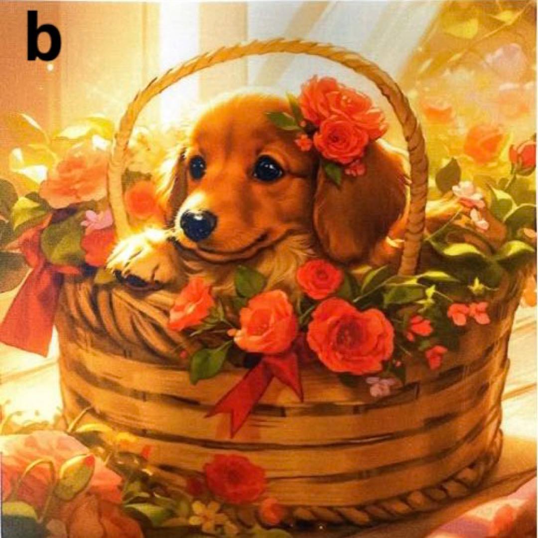 オーダー ページ パネル 籠ミニチュアダックス①  10/9