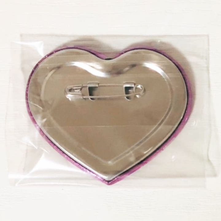 新品★あんスタ★Knights【朱桜司】ハートカンバッジ★ハート缶バッジ