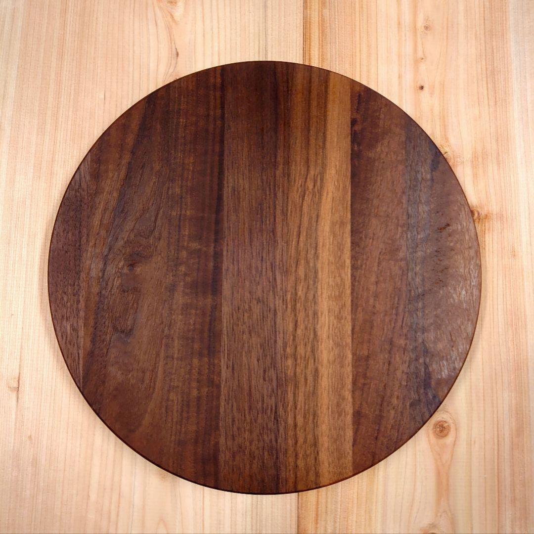 ウォールナット丸型まな板 ◯30cm 厚み3cm