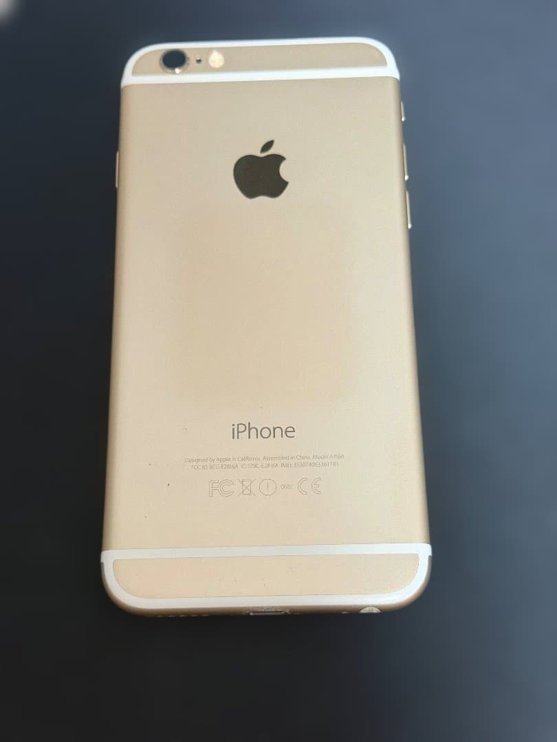 Apple iPhone 6 ゴールド 128GB 箱付き