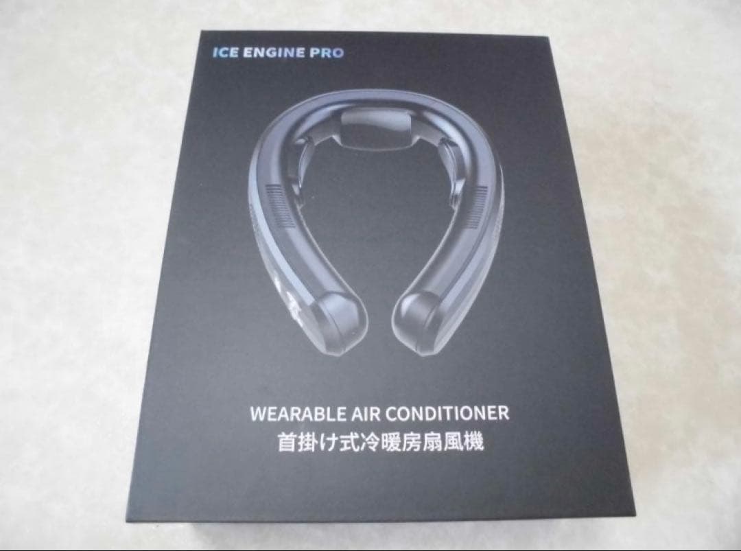 未使用　ネックファン　冷暖両用 10000mAh　日本語取説　RUSEPIN