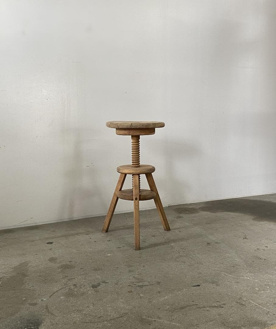フランス アンティーク Artist Stool スツール チェア C