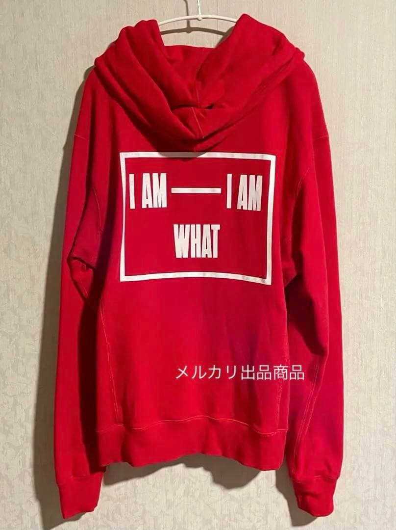 AAA 與 真司郎 IAM アイム トップス フーディー パーカー 2018 赤