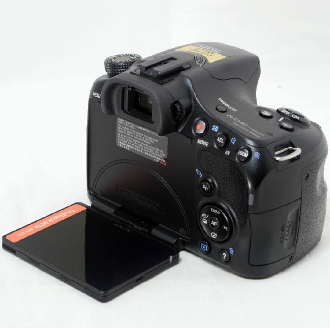 ★iPhone転送＆手振れ補正★SONY ソニー α57 300mmダブル