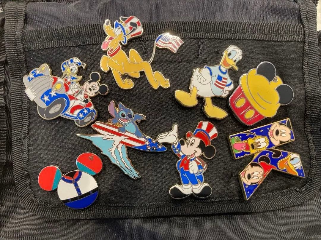 海外 ディズニーワールド ピンバッジ