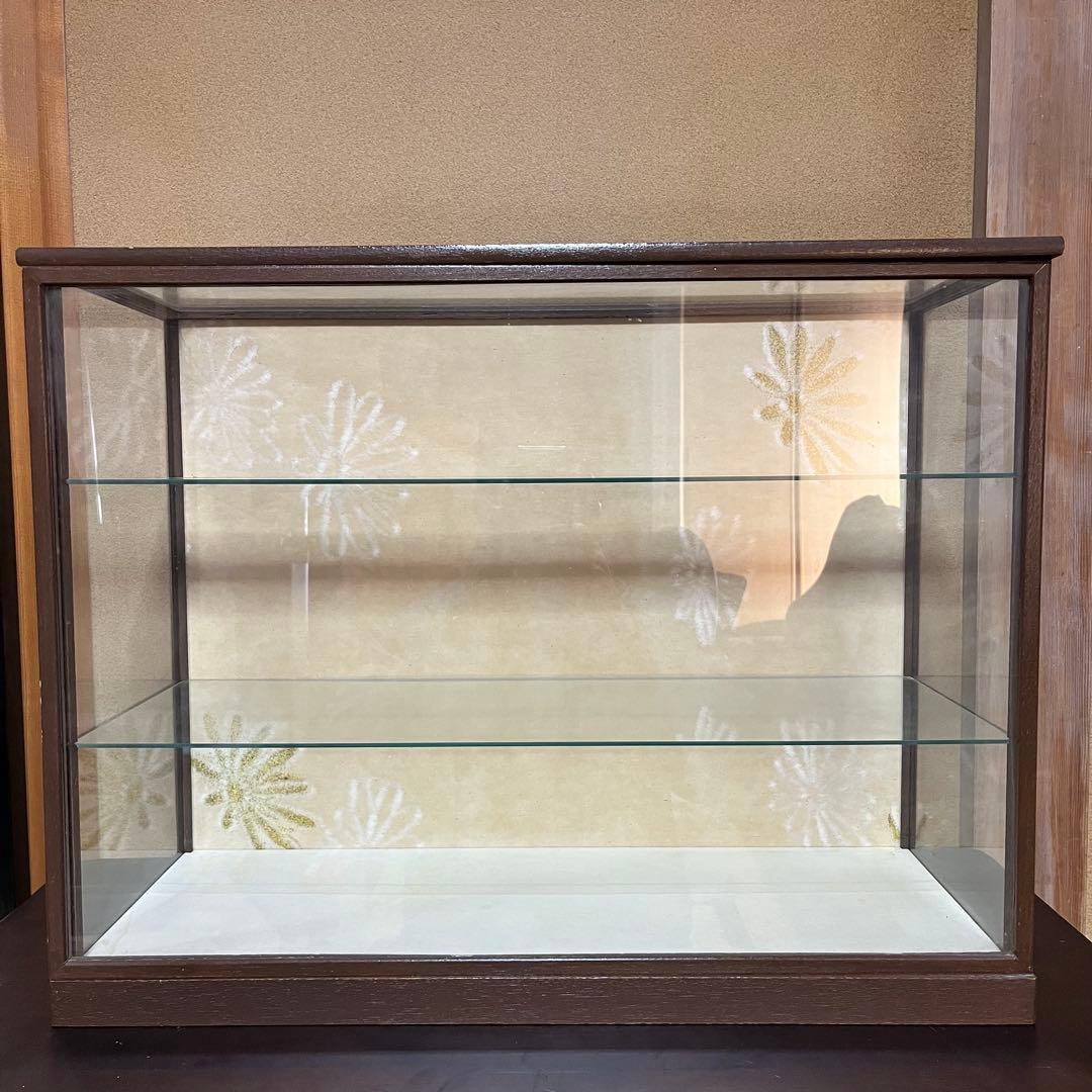 ヌ*ー様 昭和レトロ　和風ガラスケース