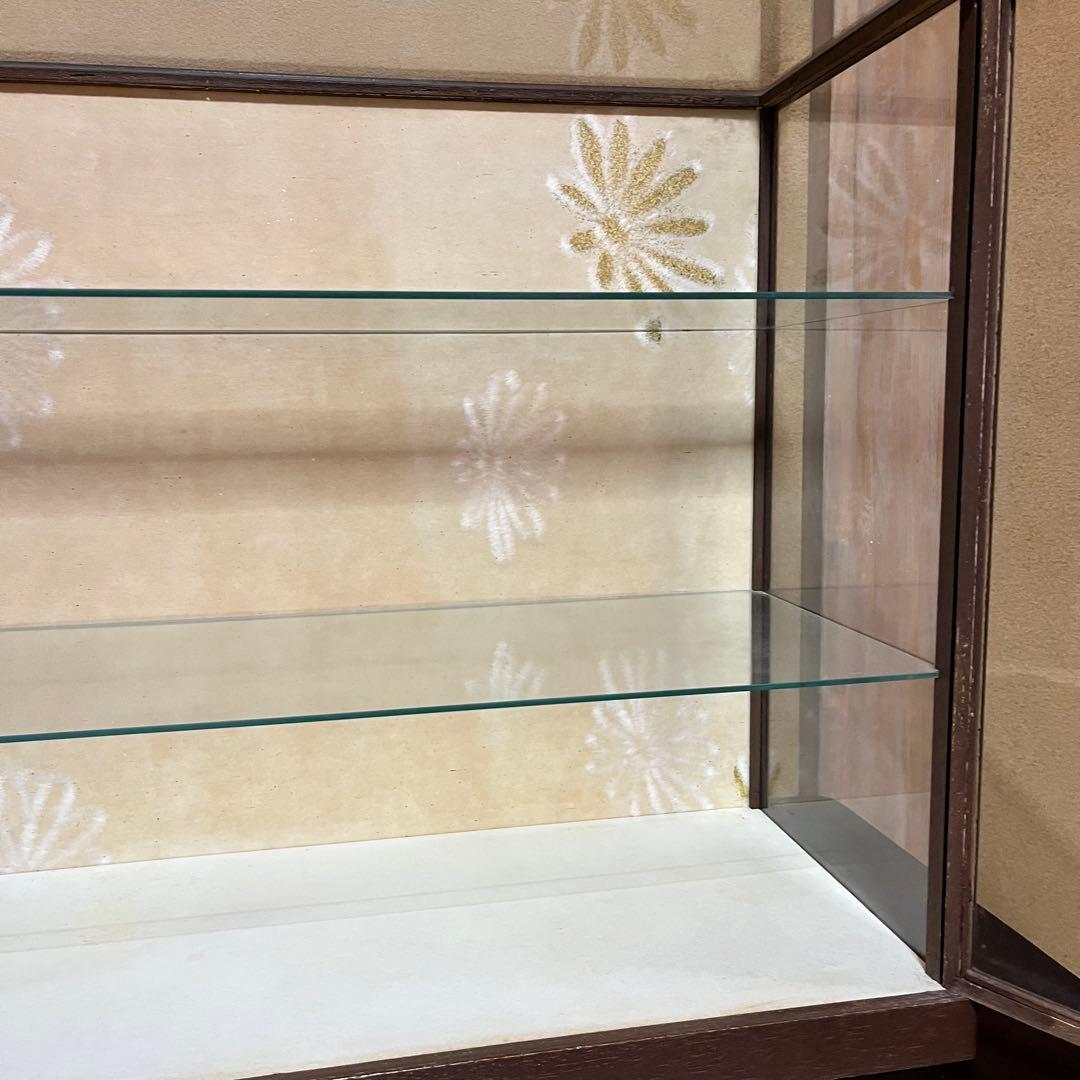 ヌ*ー様 昭和レトロ　和風ガラスケース