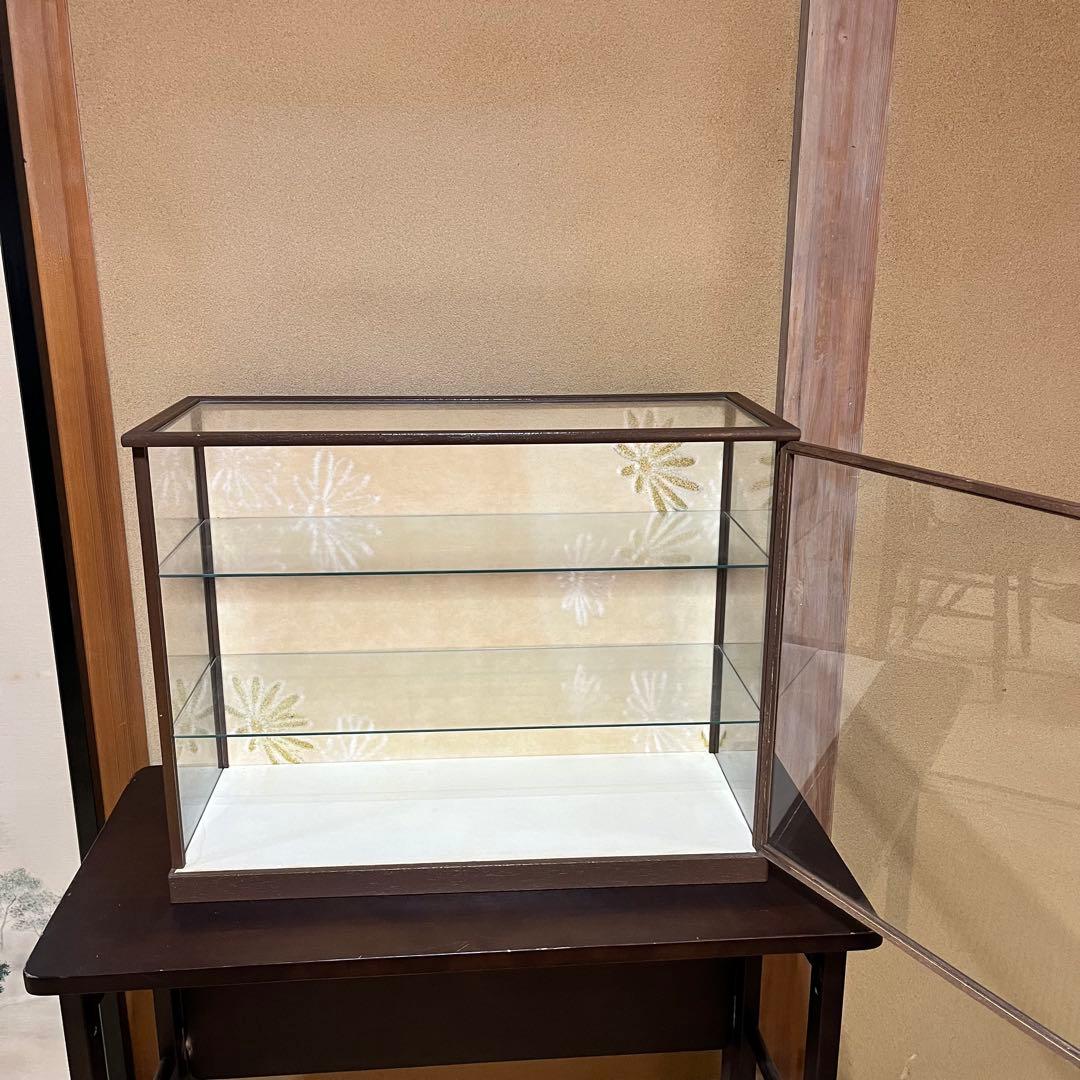 ヌ*ー様 昭和レトロ　和風ガラスケース