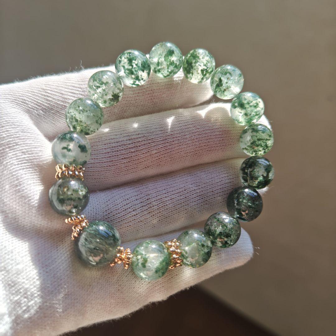 専用です♡新作　グリーンルチル　フックサイトインクオーツ