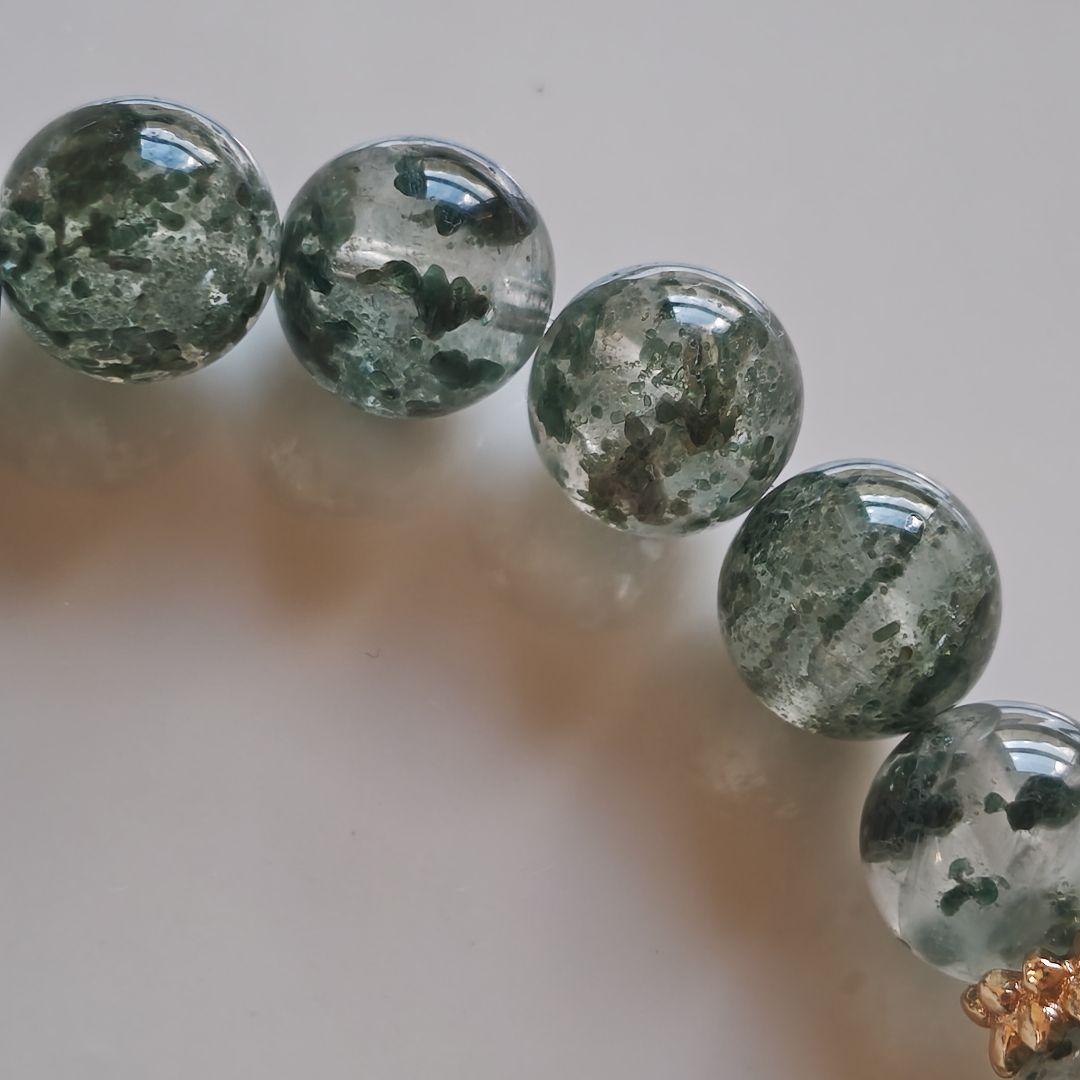 専用です♡新作　グリーンルチル　フックサイトインクオーツ