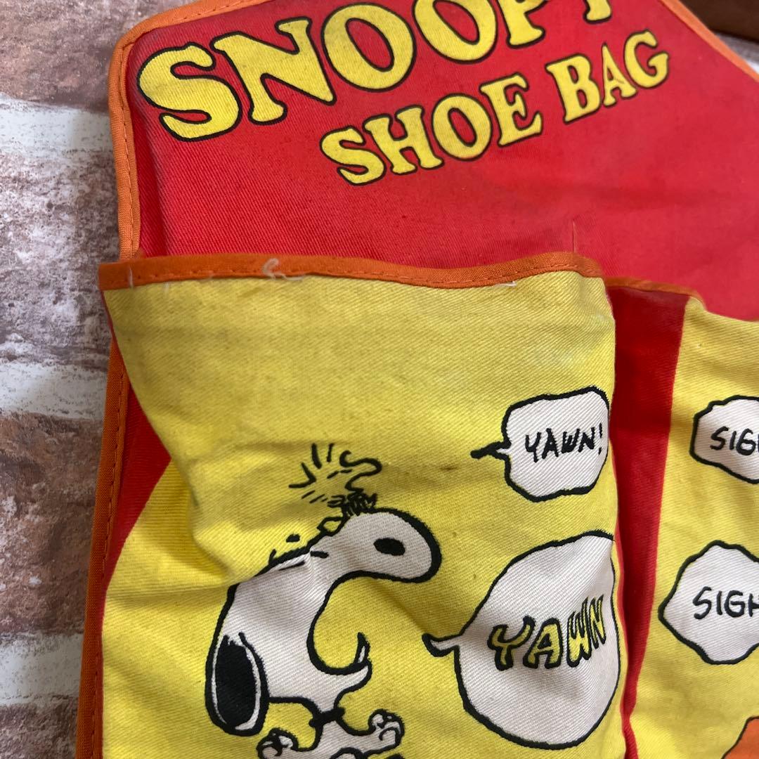 70's ピーナッツ ビンテージウールポケットpeanuts スヌーピー