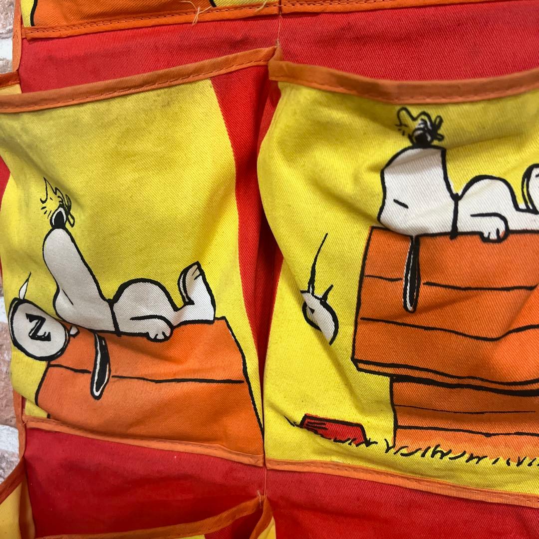 70's ピーナッツ ビンテージウールポケットpeanuts スヌーピー