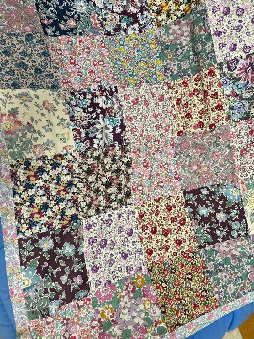 花柄パッチワーク布製 リバティー柄