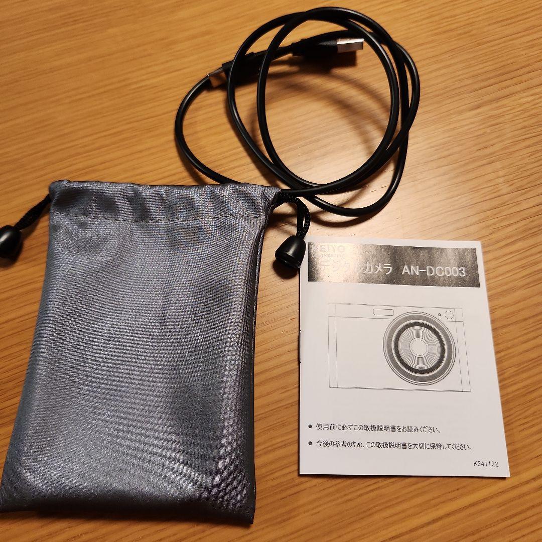 Wi-Fi デジタルカメラ AN-DC003　動作確認済