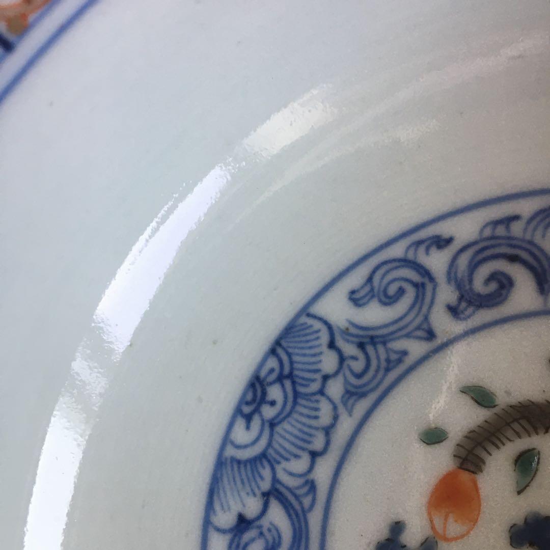 古伊万里／桜図／アンティーク　中鉢1つ　大聖寺伊万里や染付好きの方に