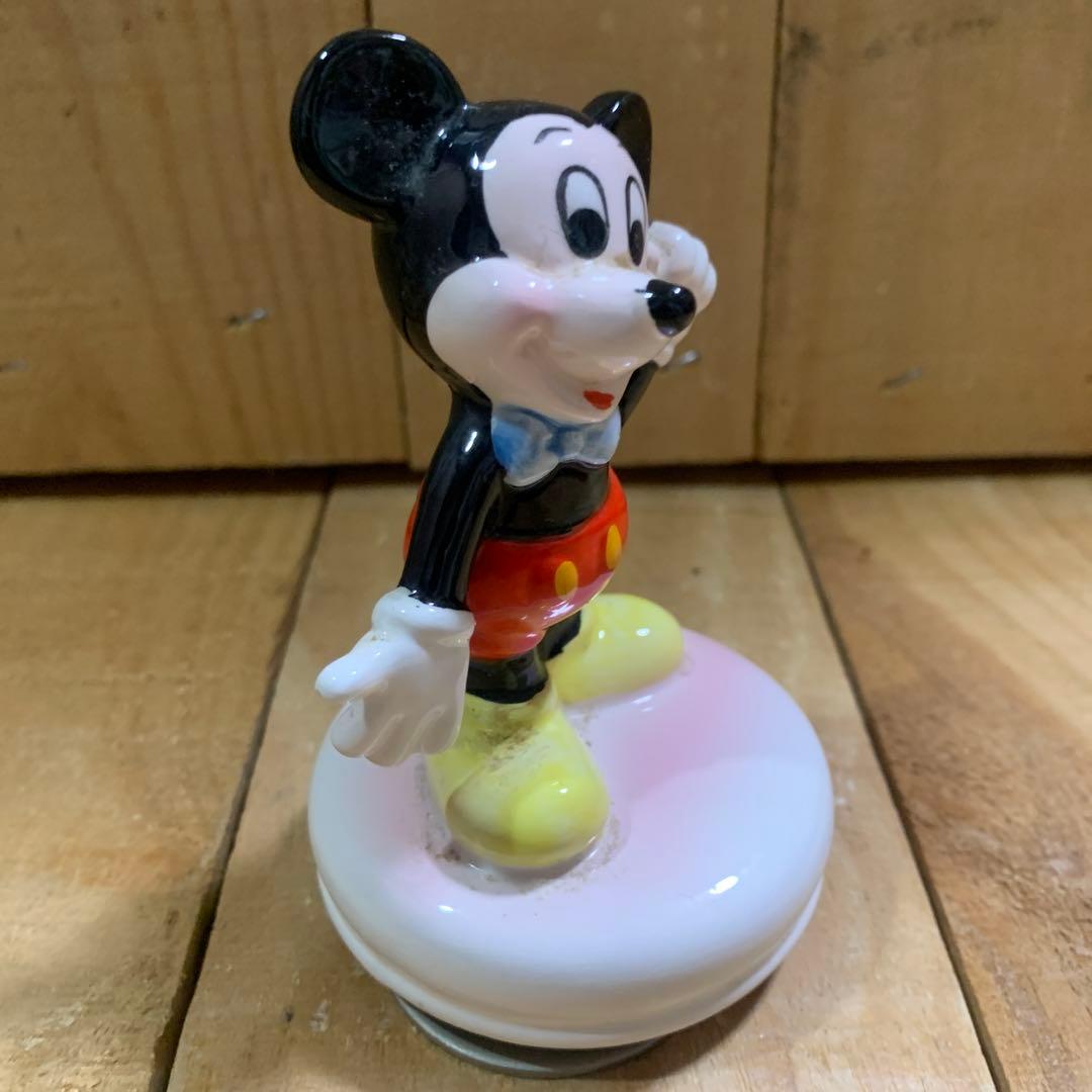 【Mickey mouse】オルゴール付き〈ミッキーマウスマーチ〉MADE日本