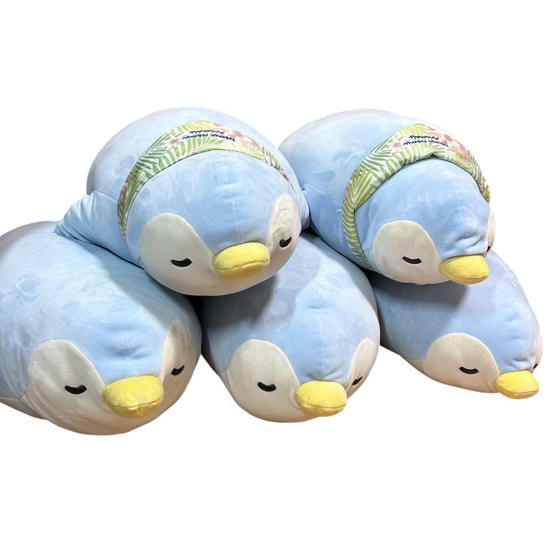 ねむねむアニマルズプレミアム　Mサイズ ペンギン　抱き枕　ヒンヤリ　可愛い