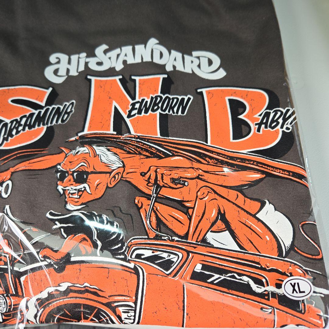 Hi-STANDARD SNB JACK-O Tシャツ HAZY BLACK