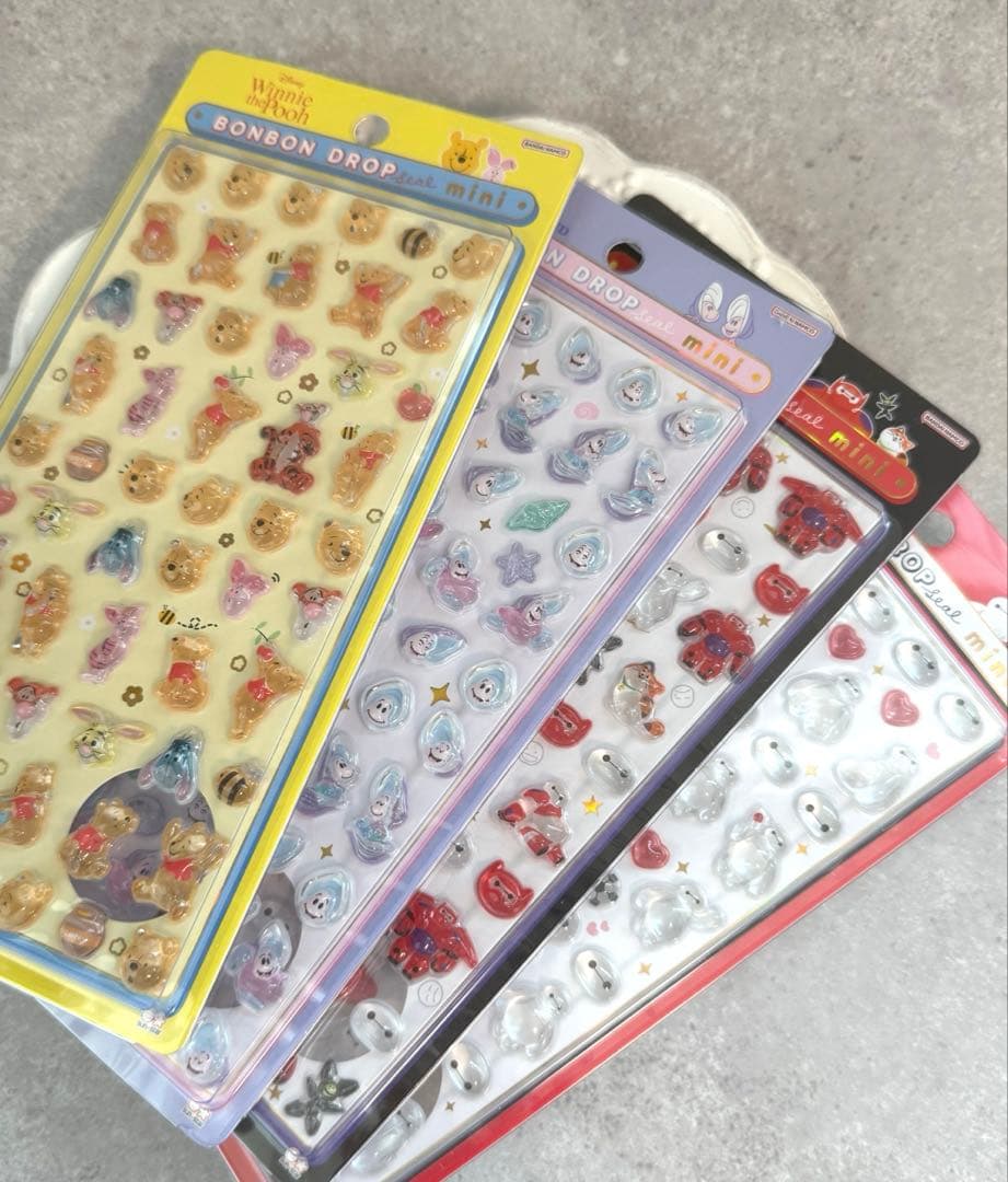 正規品♡ボンボンドロップシール　ディズニーミニ　コンプリート　ズートピア