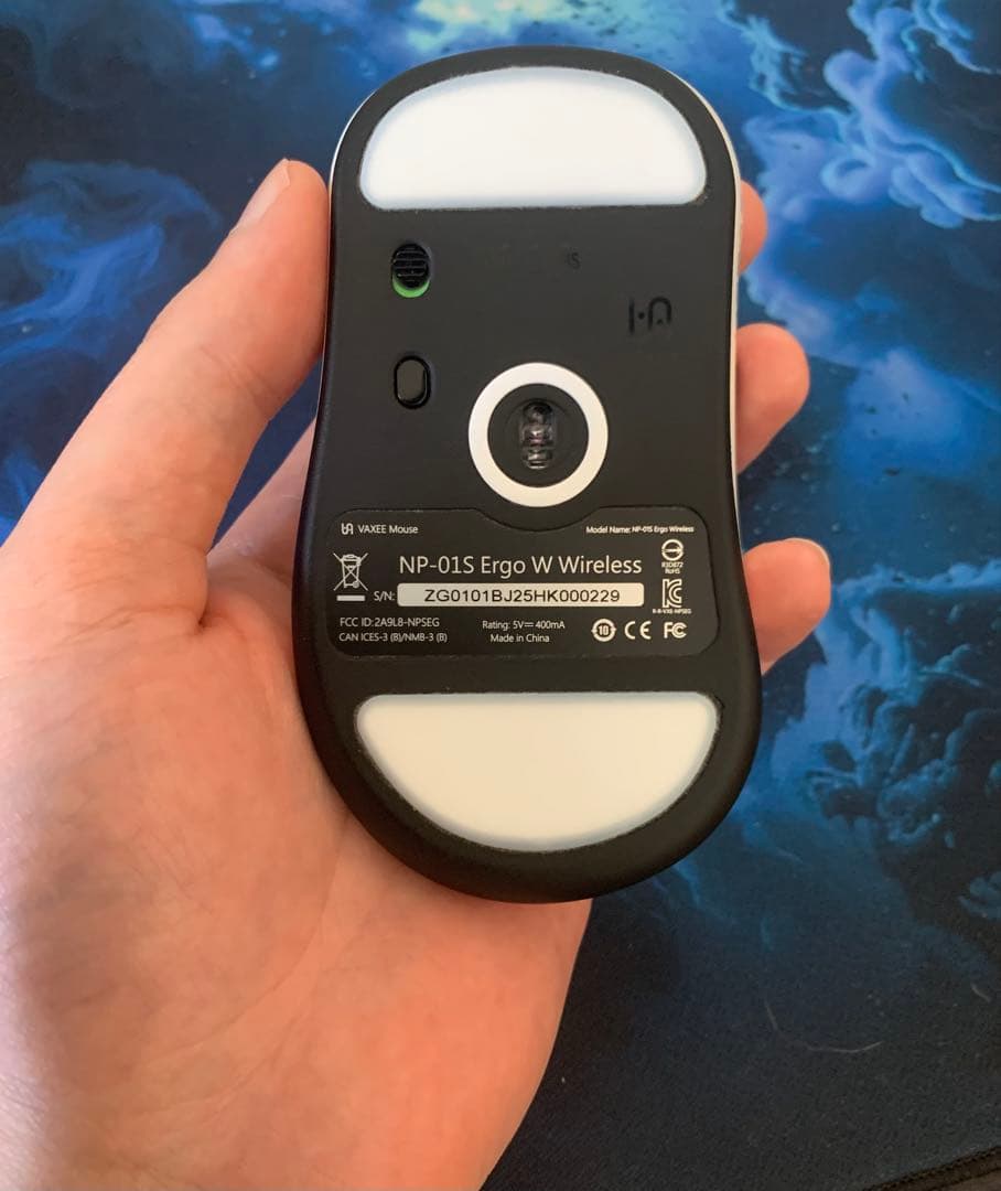 マウス・トラックボール VAXEE ZYGEN NP-01S Ergo WHITE