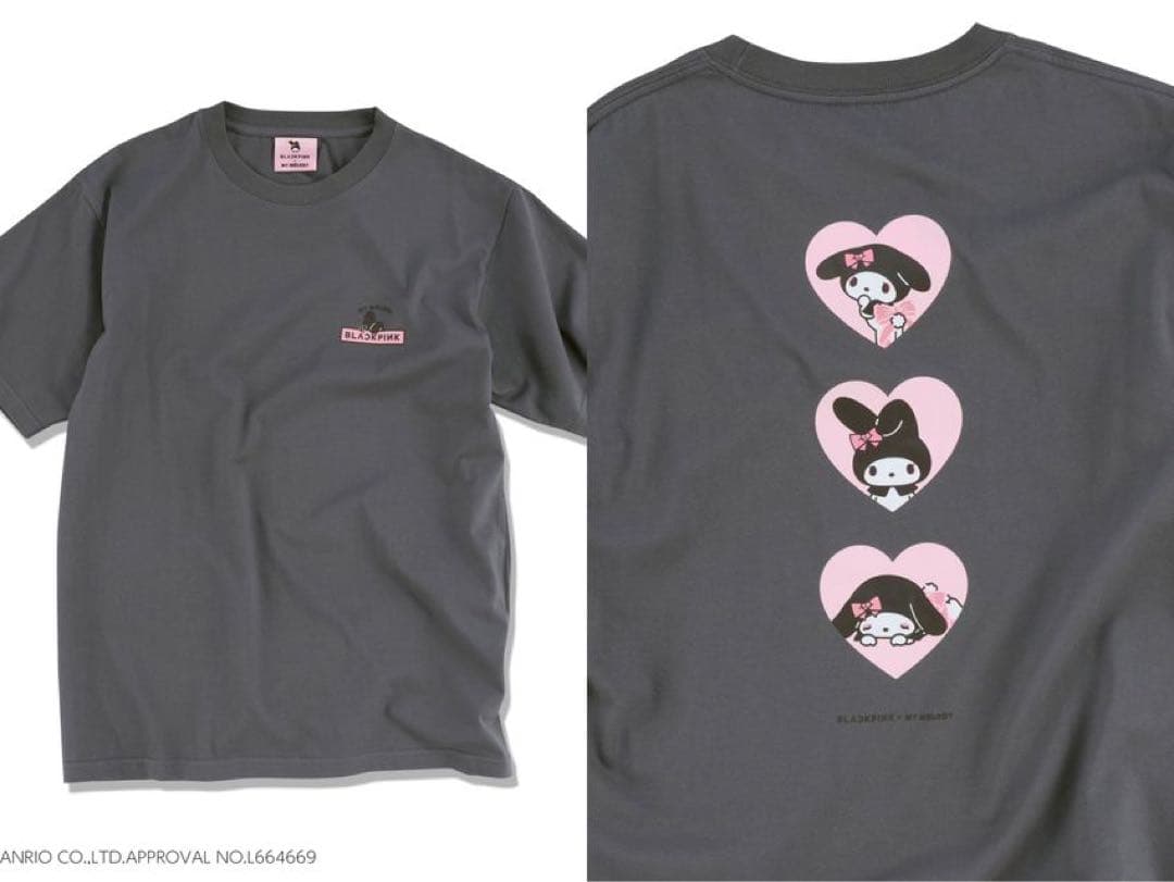 【即時発送】ブラックピンク BLACKPINK Tシャツ マイメロ