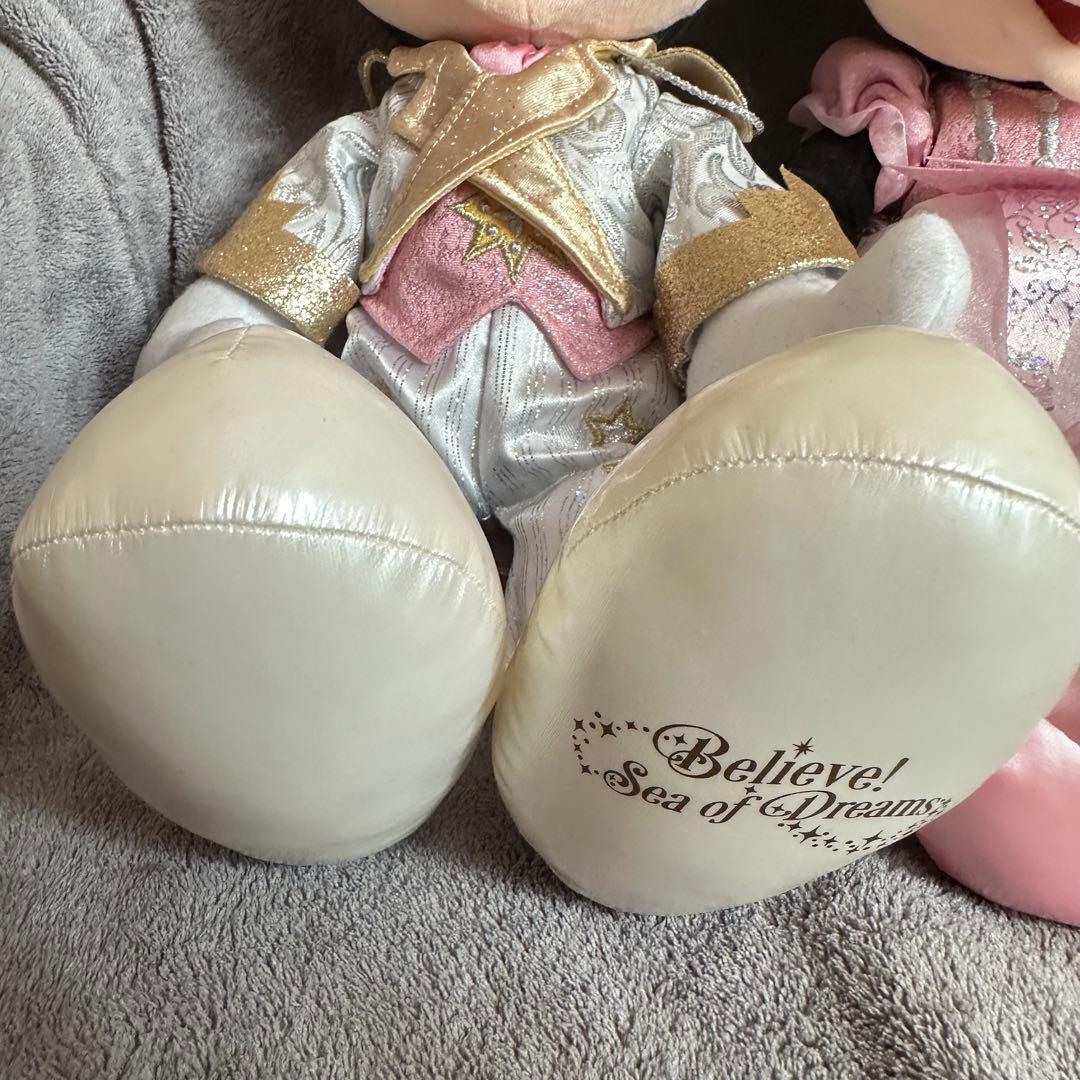 ディズニーシー　ビリーヴシーオブドリームス　ミッキー　ミニー　ぬいぐるみ
