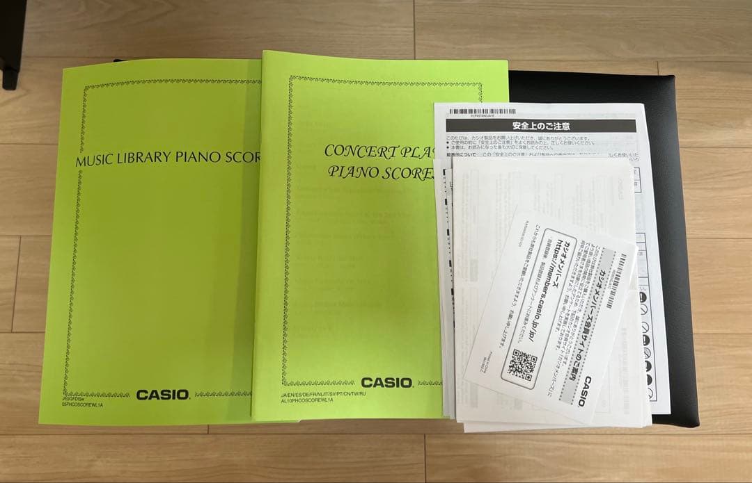 ［神奈川県引き取り限定 ］CASIO PX-770 電子ピアノ黒 椅子付き