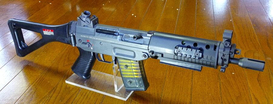東京マルイ SIG552 シールズ 220連射マガジン、ローマウントベース付き