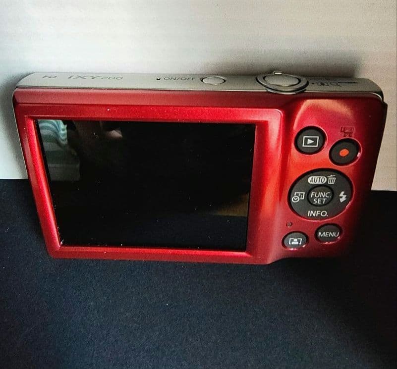 Canon IXY 200 コンパクトデジタルカメラ レッド