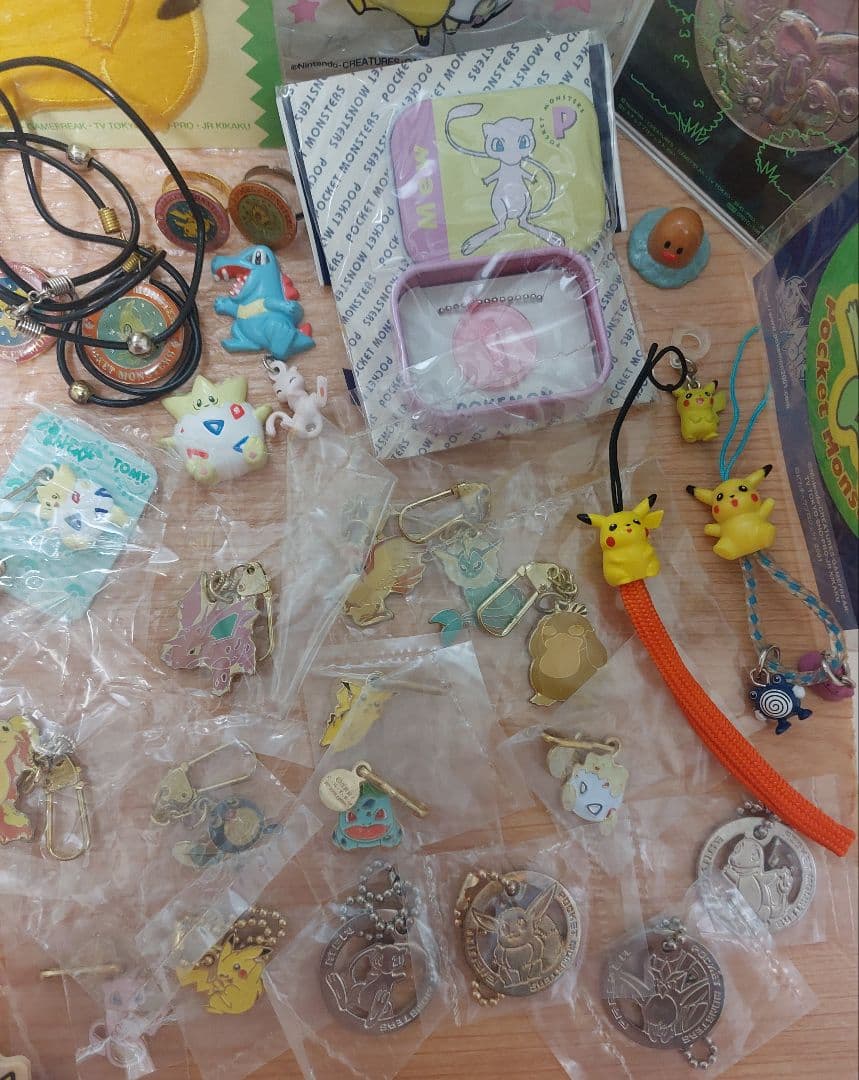 ポケットモンスター　キーホルダー他　キャラクターグッズセット